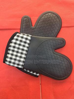 Black Silicon Oven Glove(Pair) - main view