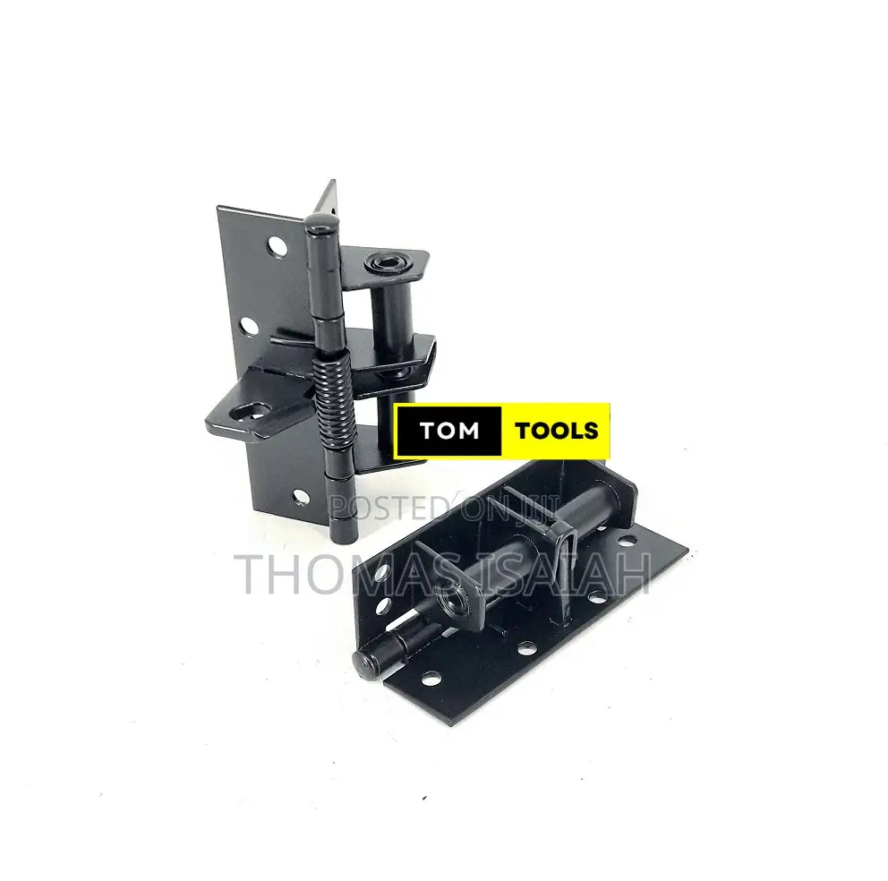 2pcs Spring Loaded Auto Self Closing Hinges