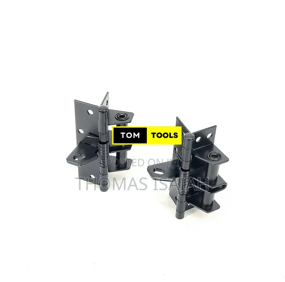 2pcs Spring Loaded Auto Self Closing Hinges