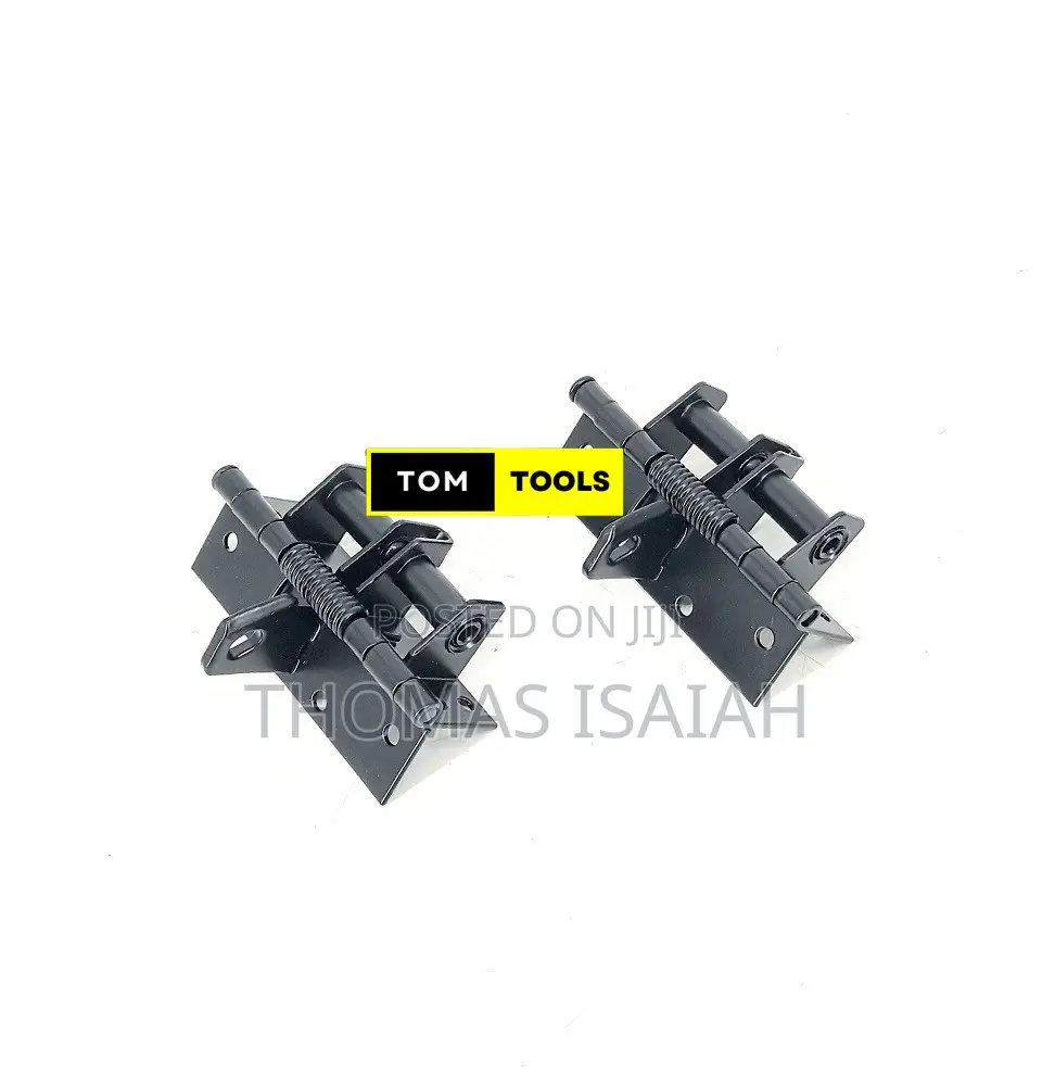 2pcs Spring Loaded Auto Self Closing Hinges