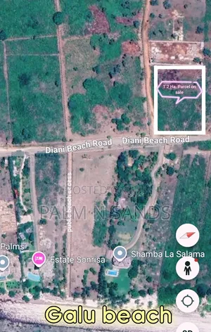 Galu Kinondo 3 Acres on Sale