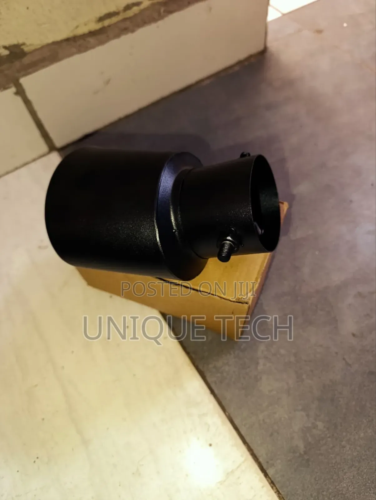 Black Exhaust Tip Universal Fit Stylish Car Muffler Tail Pipe