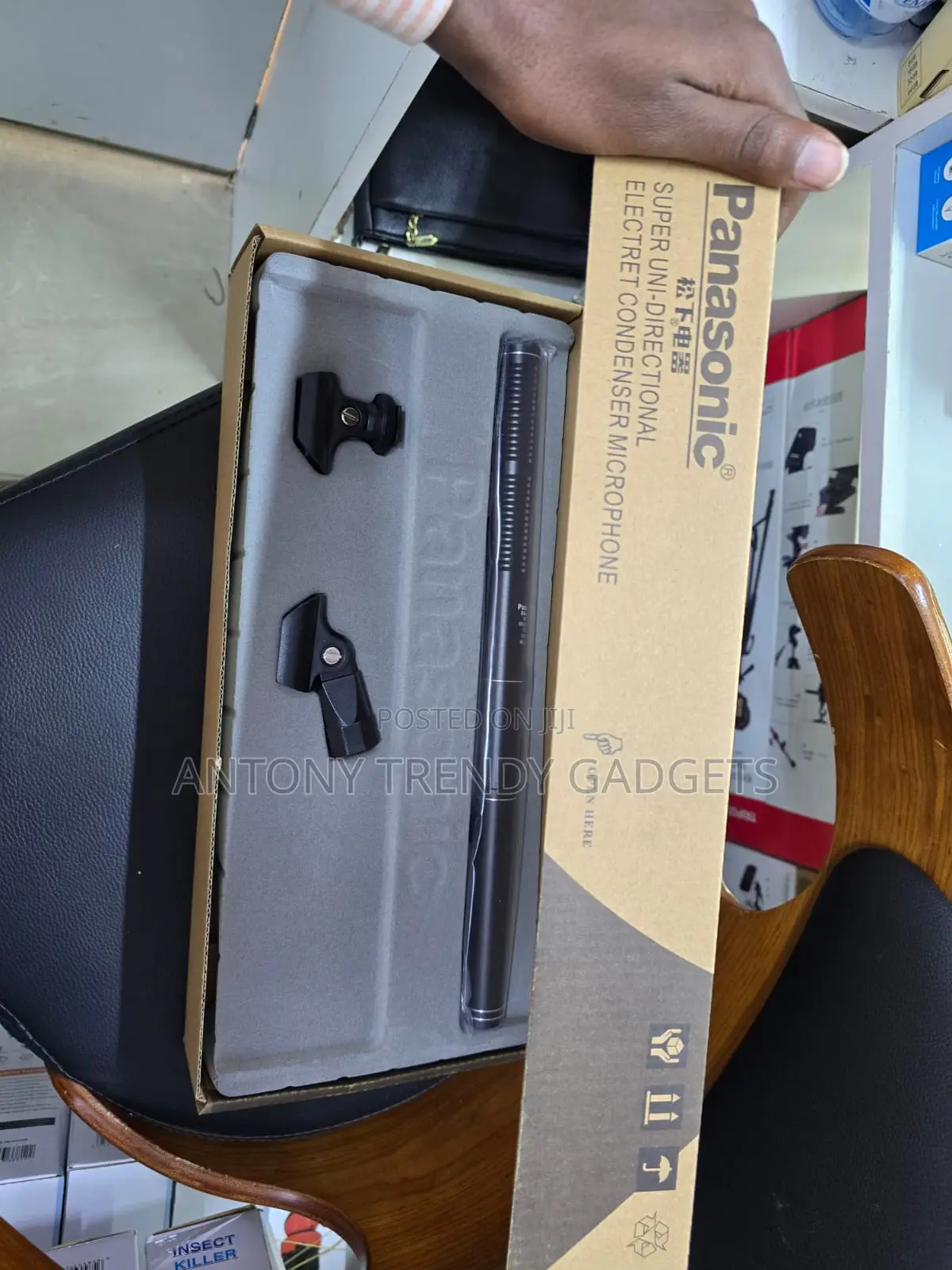 Panasonic Uni-Directional Condenser Microphone for Recording