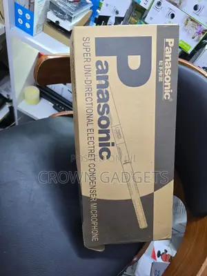 High-Sensitivity Panasonic Super Uni-Directional Mic for Recording