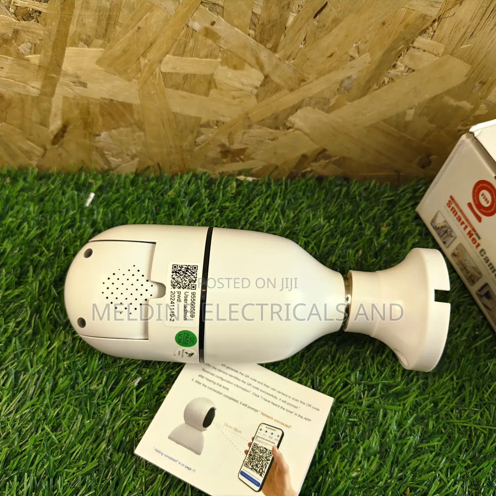 Nanny Wifi Camera, 360° Camera Bulb
