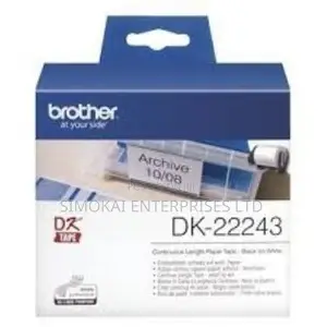 Brother Dk-22205 Continuous Paper Label Roll 62mm