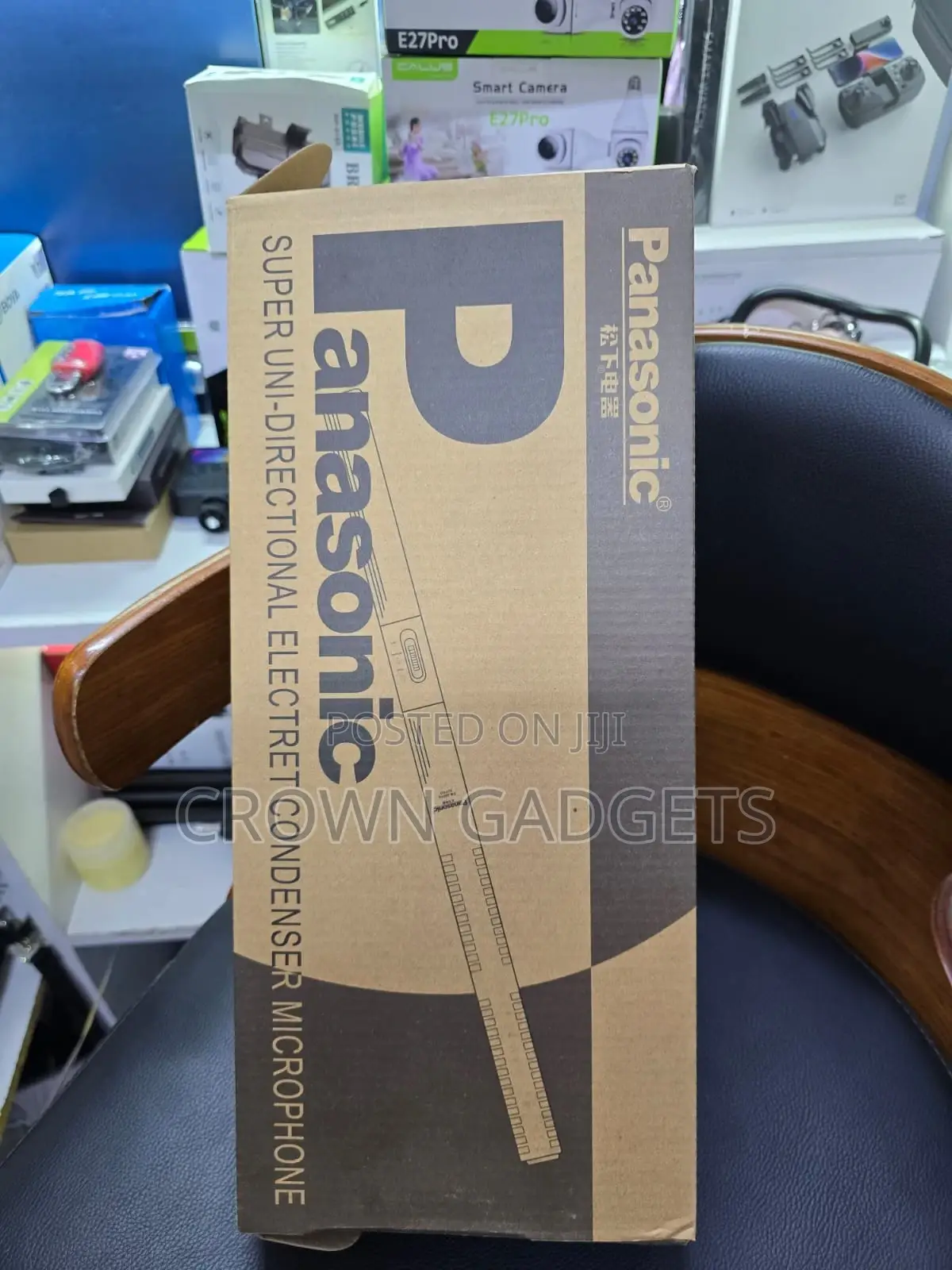 Studio-Grade Panasonic Super Uni-Directional Condenser Microphone
