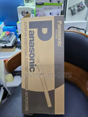 Studio-Grade Panasonic Super Uni-Directional Condenser Microphone