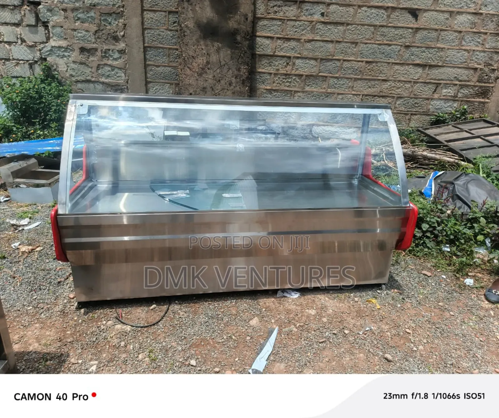 Advanced Stainless Steel Meat Refrigerator Display