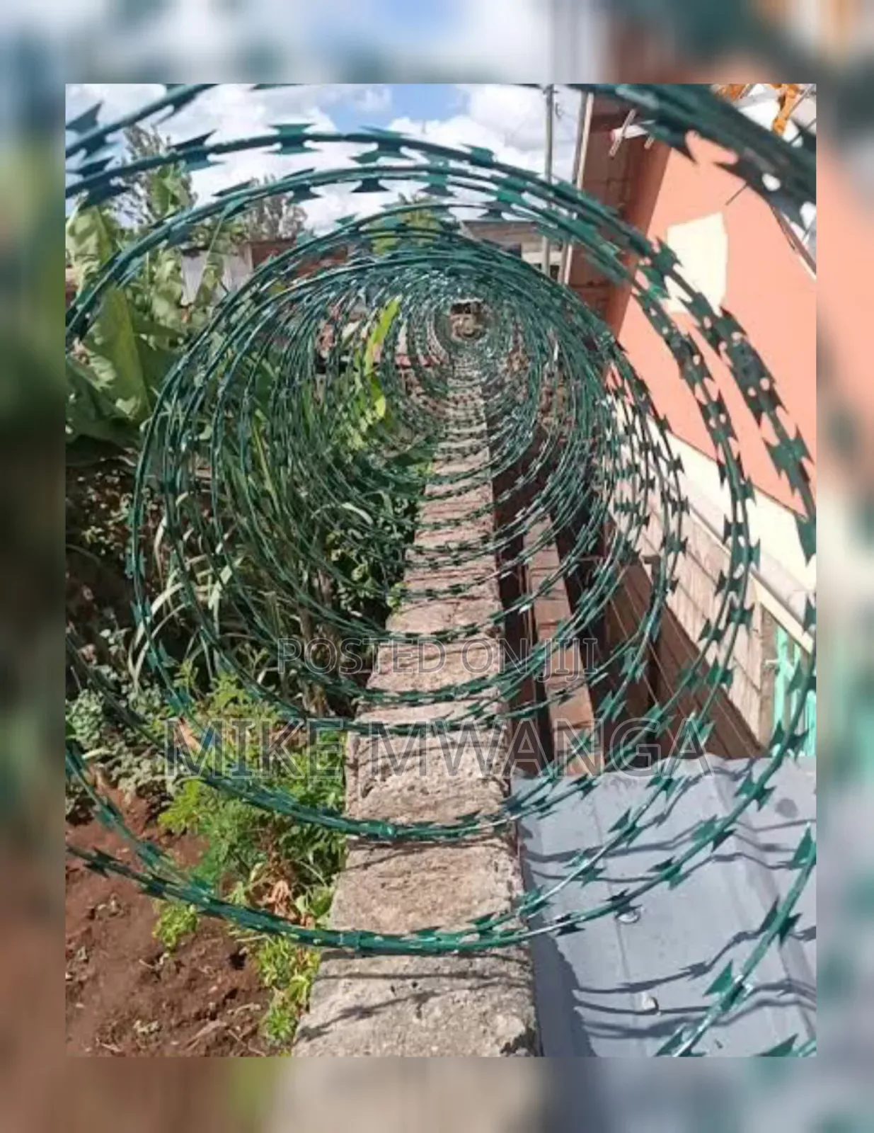 Protected Area PVC Razor Wire