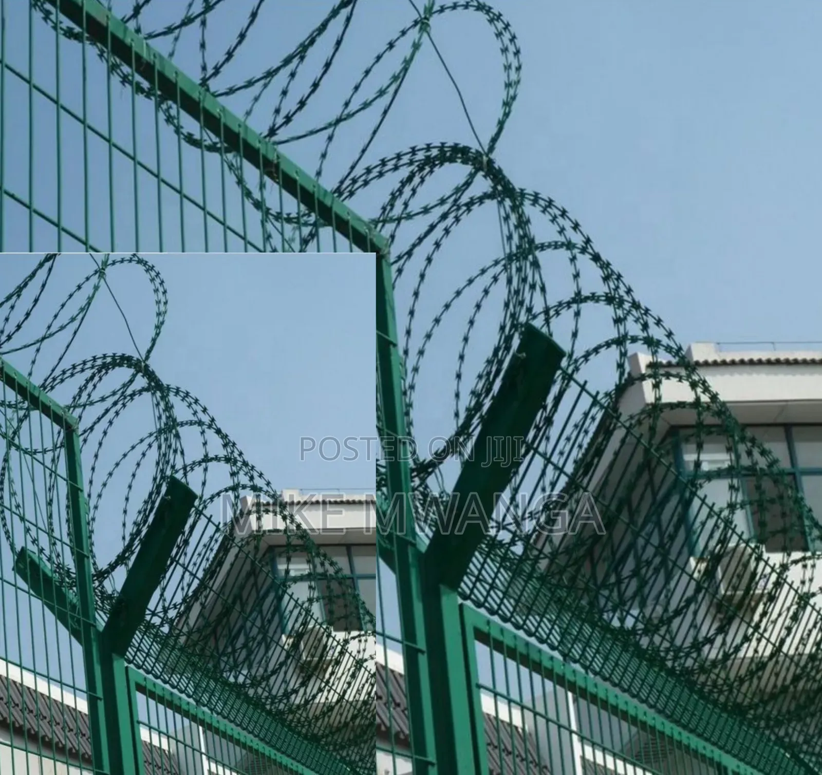 Security Barrier PVC Razor Wire
