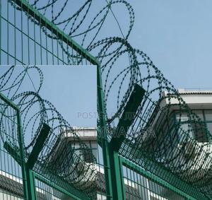 Security Barrier PVC Razor Wire - main view