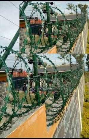 Strong/ PVC Coated Razor Wire - main view