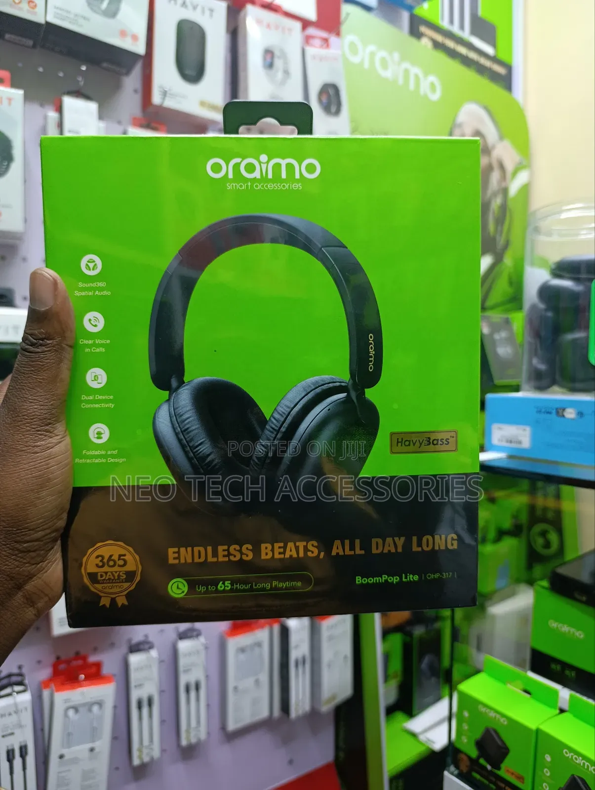 Oraimo Boompop Lite Headphones