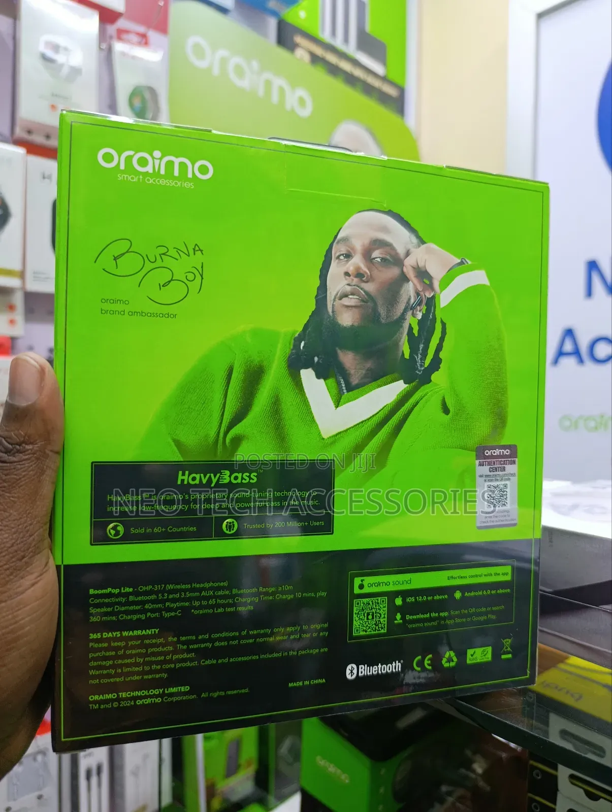 Oraimo Boompop Lite Headphones