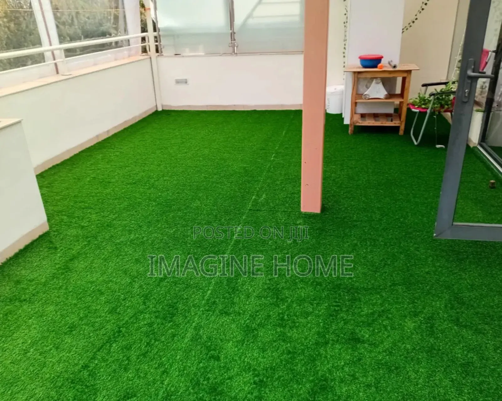 Green Touch Green Grass Carpet