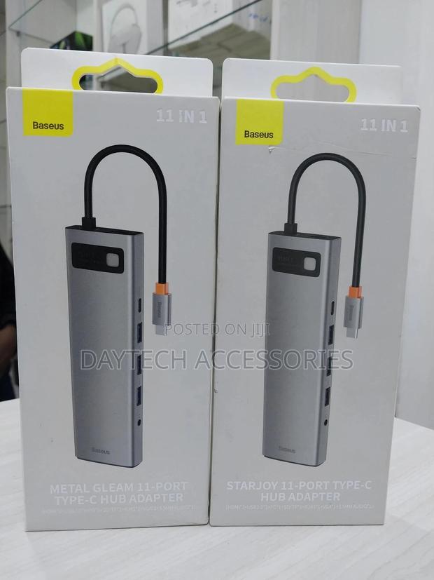 Baseus Metal Gleam 11-in-1 Multifunctional Type-C Hub Docking Station - thumbnail 2
