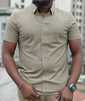 Quality Casual Plain Kapedo Streaching Collar Shirt Available