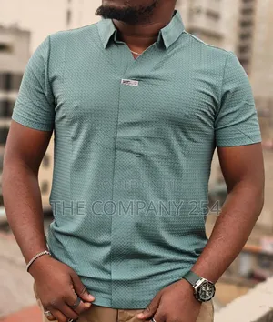 Quality Casual Plain Kapedo Streaching Collar Shirt Available