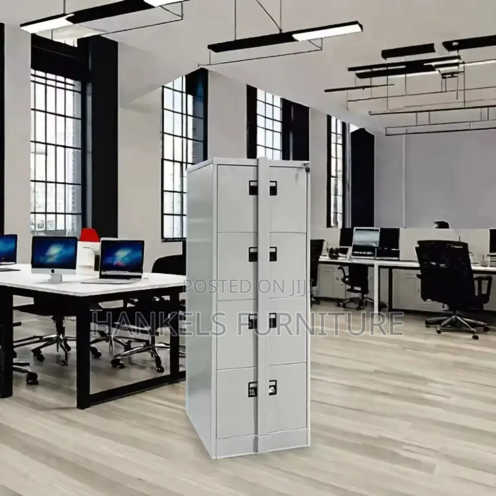 Filling Cabinet With Security Bar
