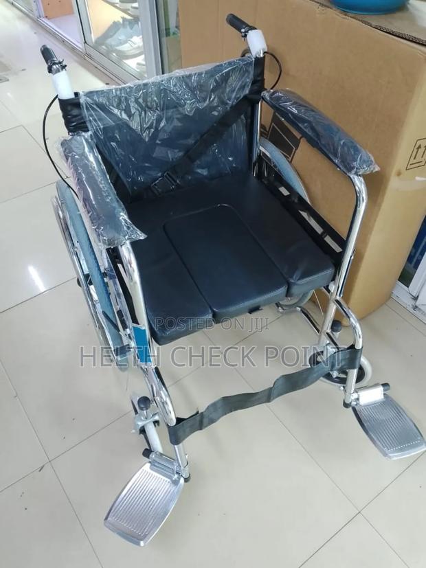 Wheelchair With Commode Option - main view