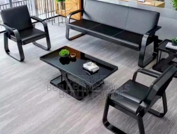 Five Seater Reception Sofa Set - main view