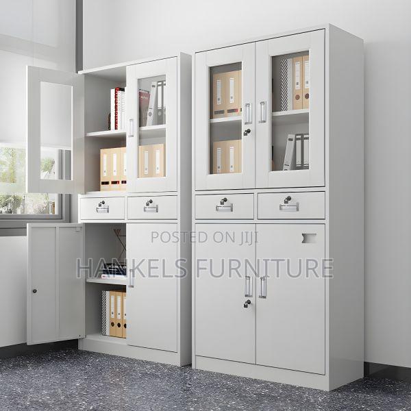 New Icon Half Glass Filling Cabinet - main view