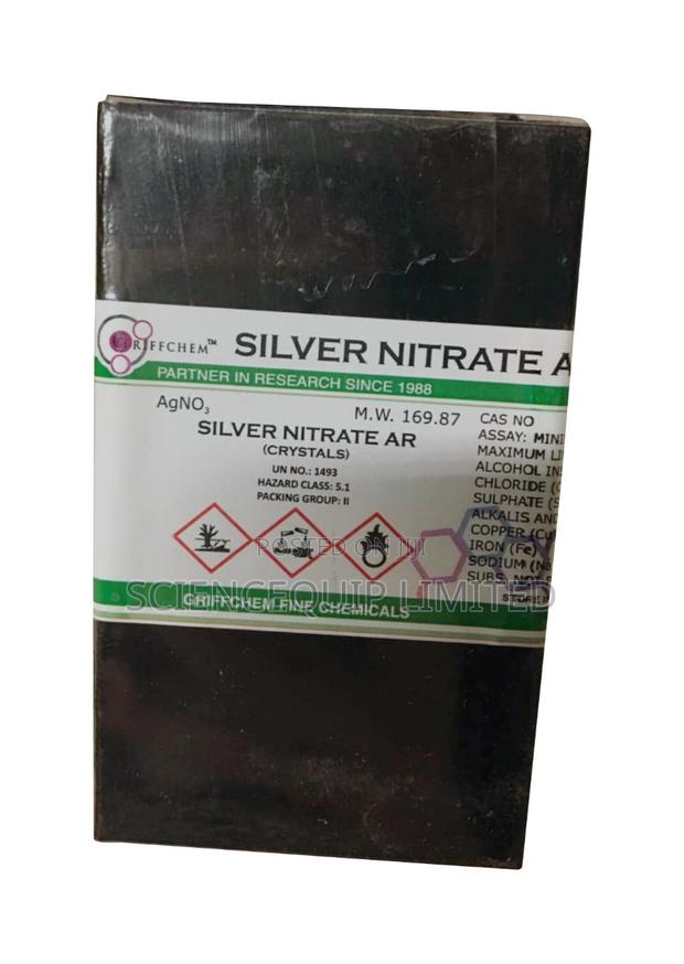 Siver Nitrate Crystals Extra Pure Ar 25g Griffchem - main view