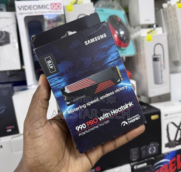 Samsung 4tb 990 Pro Pcie 4.0 X4 M.2 Internal SSD With Heatsink - thumbnail 3