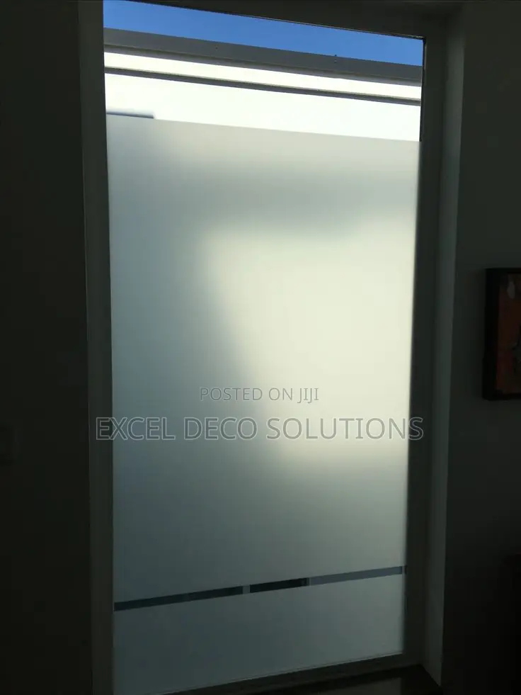Frosted Film With Custom Designs Patterns
