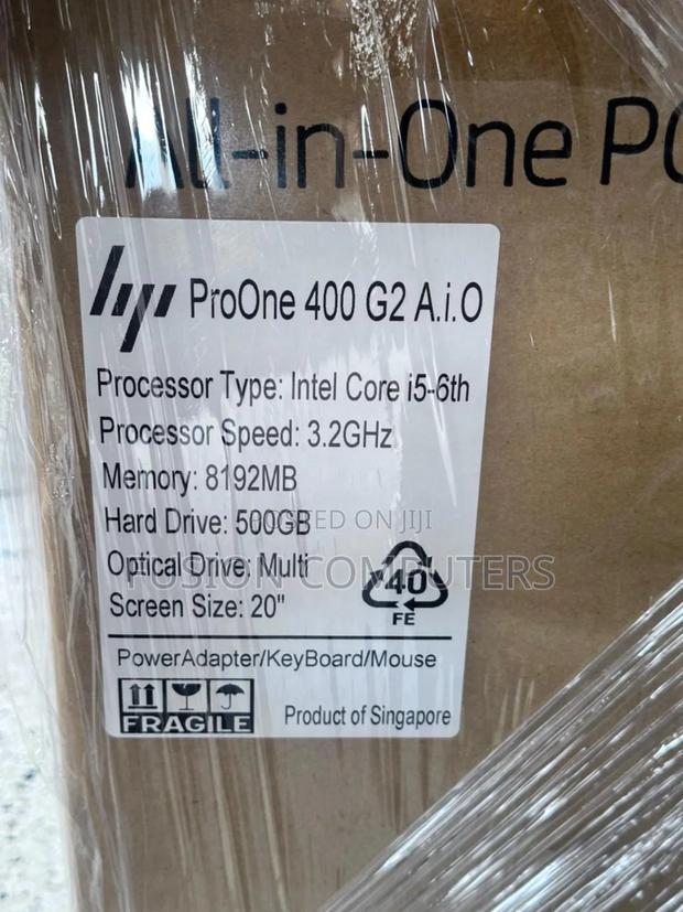 Desktop Computer HP ProOne 400 8GB Intel Core I5 HDD 500GB - thumbnail 3