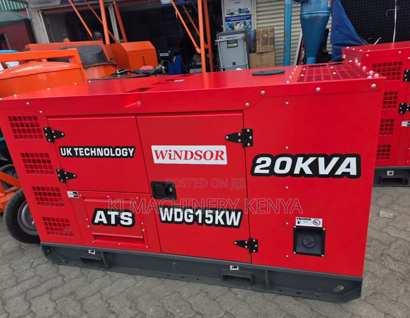 Windsor Wdg15kw 20kva Diesel Generator | Ats | Uk Technology
