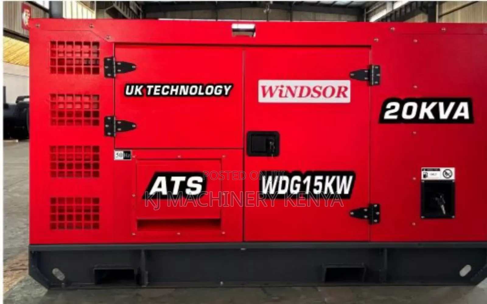 Windsor Wdg15kw 20kva Diesel Generator | Ats | Uk Technology