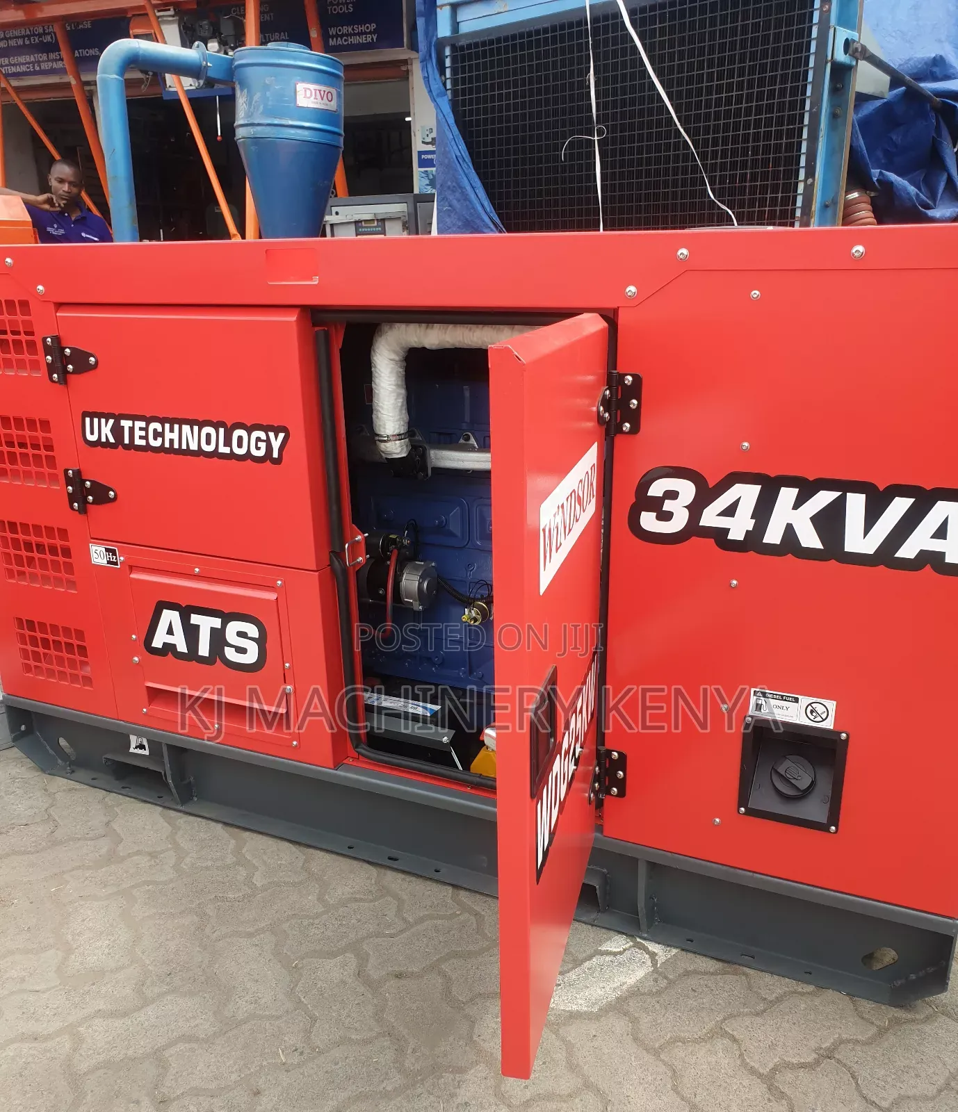 Windsor Wdg25kw 34kva Diesel Generator | Ats | Uk Technology