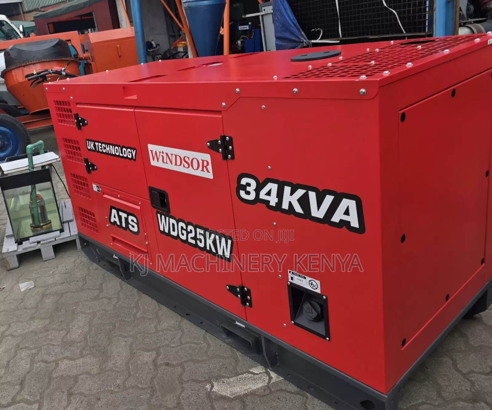 Windsor Wdg25kw 34kva Diesel Generator | Ats | Uk Technology