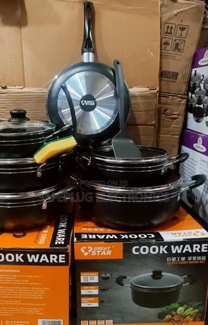Greatstar 14pcs Nonstick Cookware Set - main view