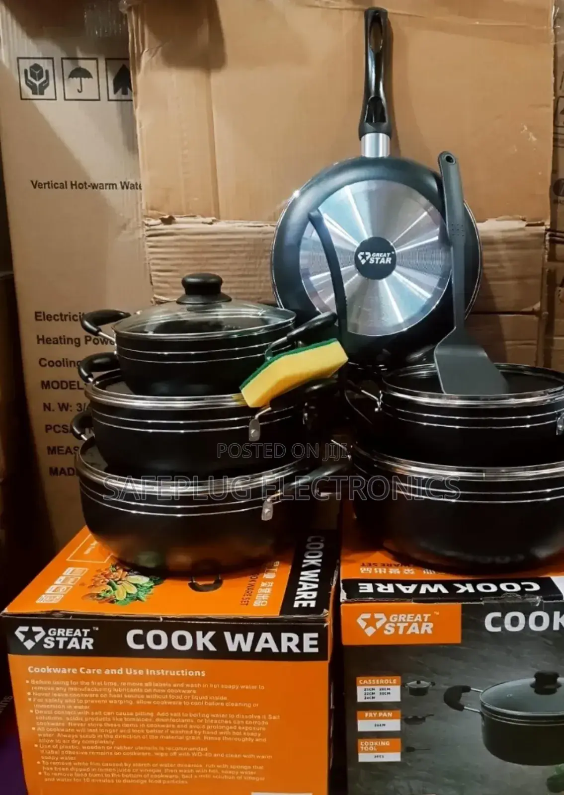 Great Star Cookware Set 14pcs Set Model of Tc