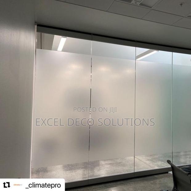 Self Adhesive Frosted Window Film – Quick Affordable Privacy