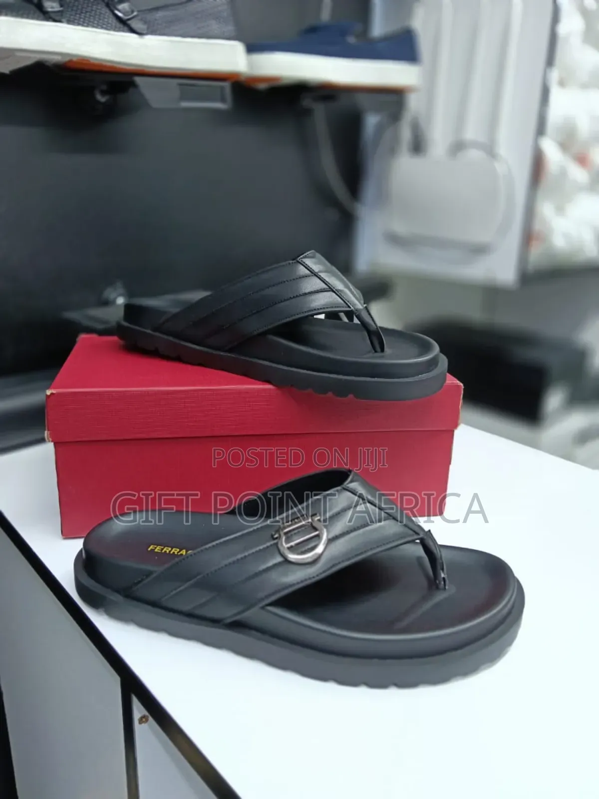 *Full Boxed Ferragamo* Sandals/Slides