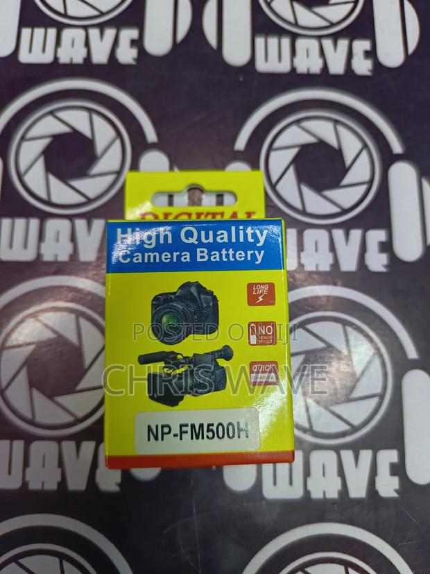 Sony M Battery.(Np-Fm500h) - main view