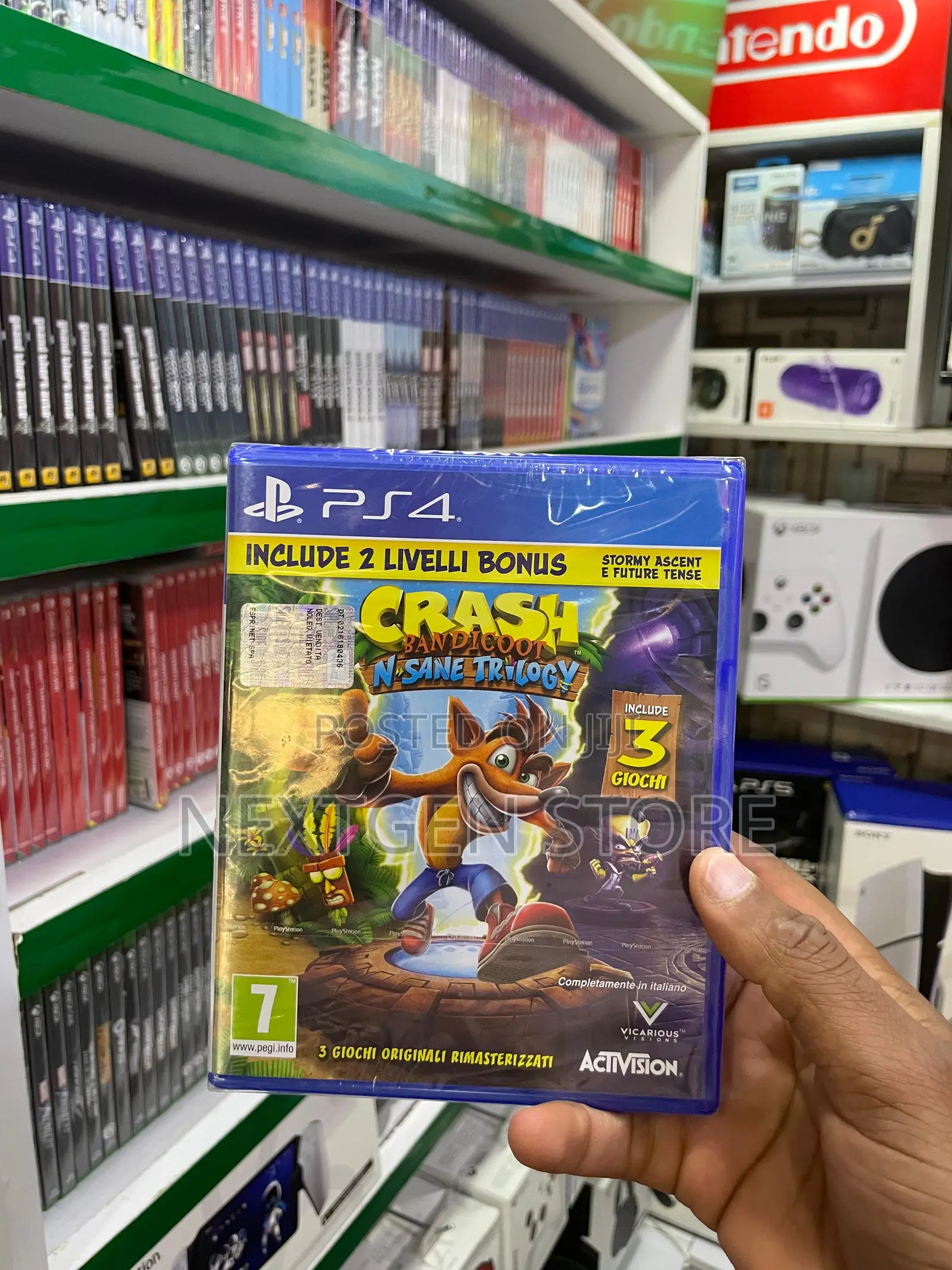 Crash Bandicoot N. Sane Trilogy.Ps4 Game