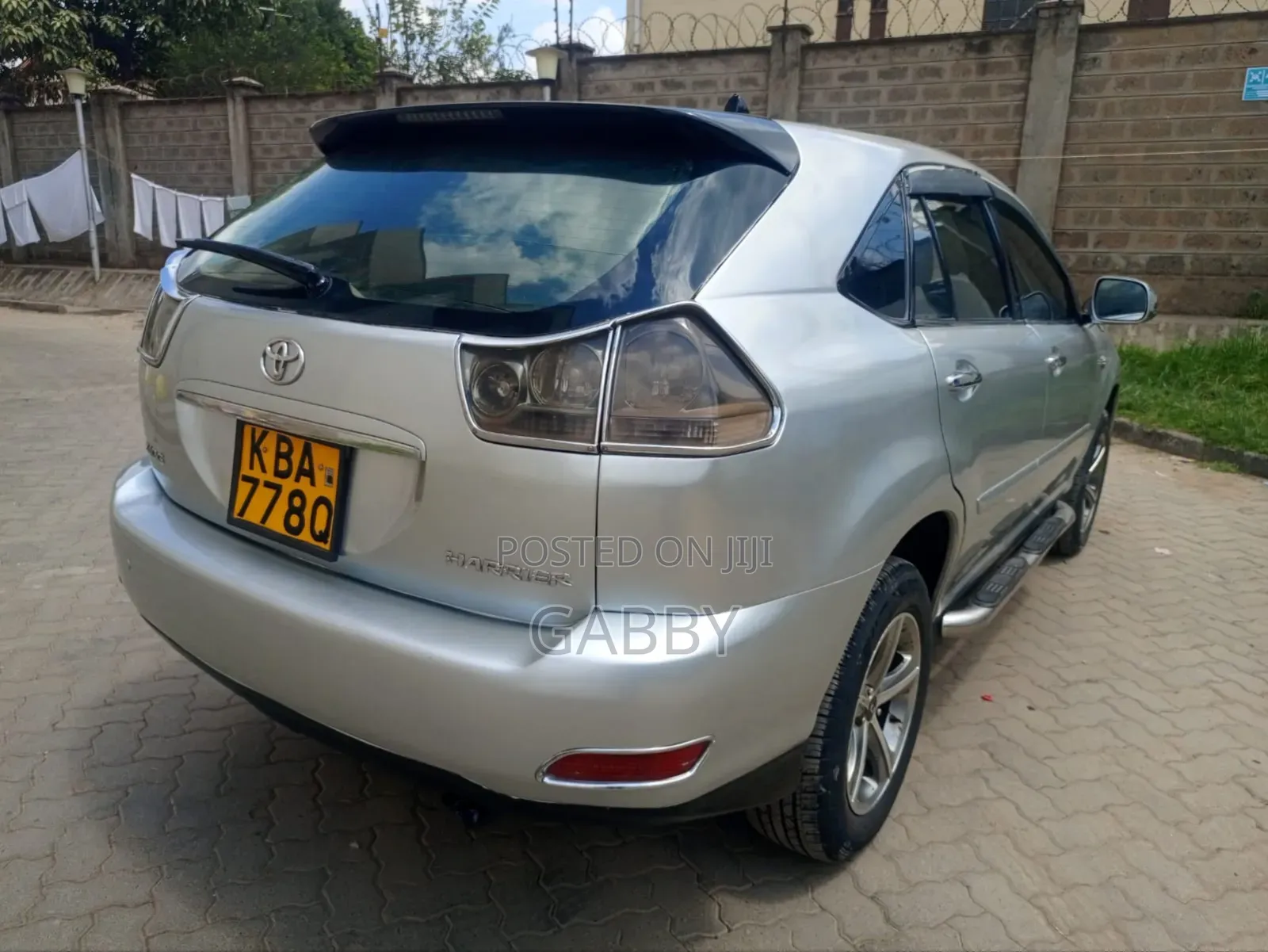 Toyota Harrier 2003 Silver