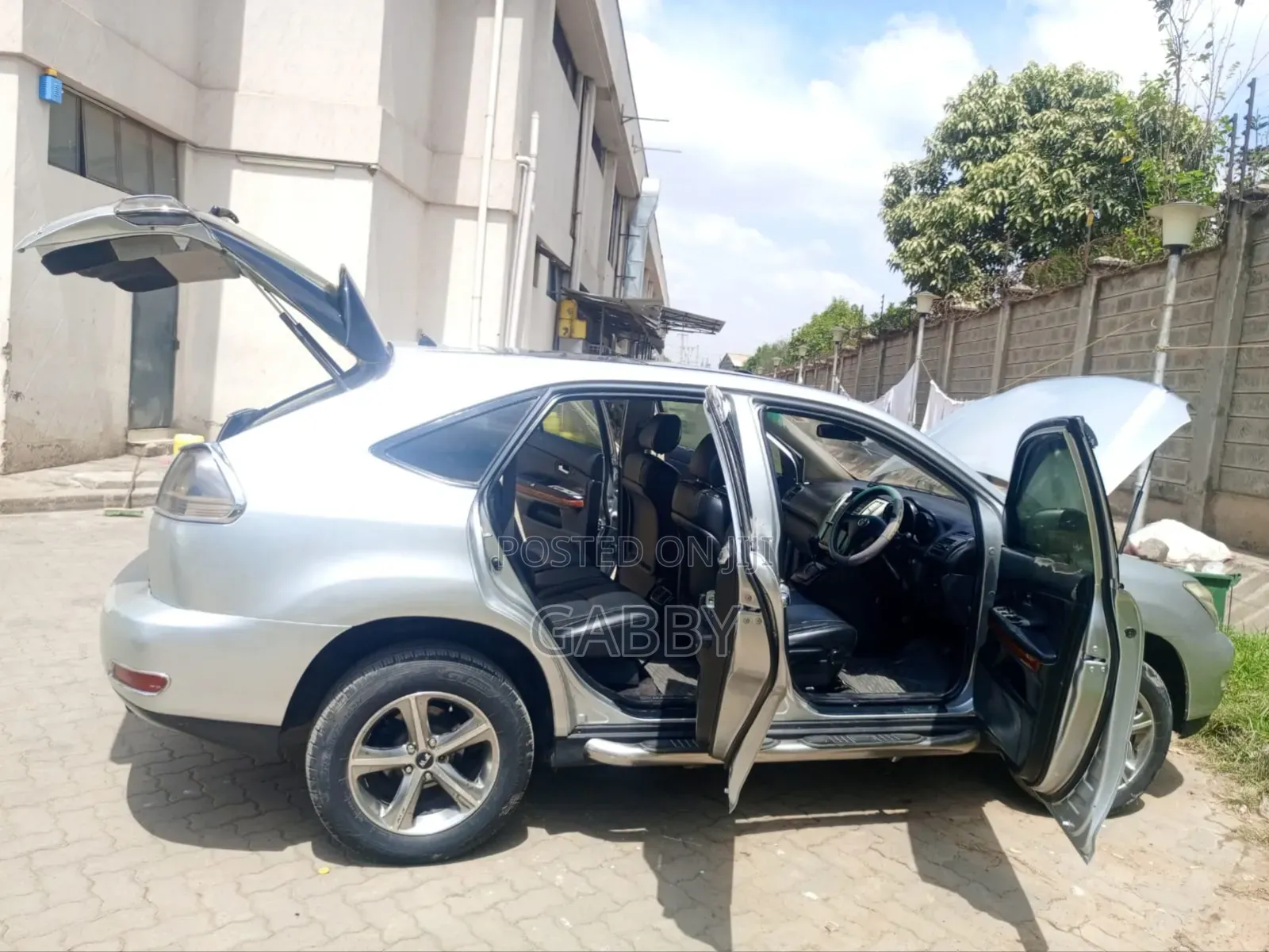 Toyota Harrier 2003 Silver