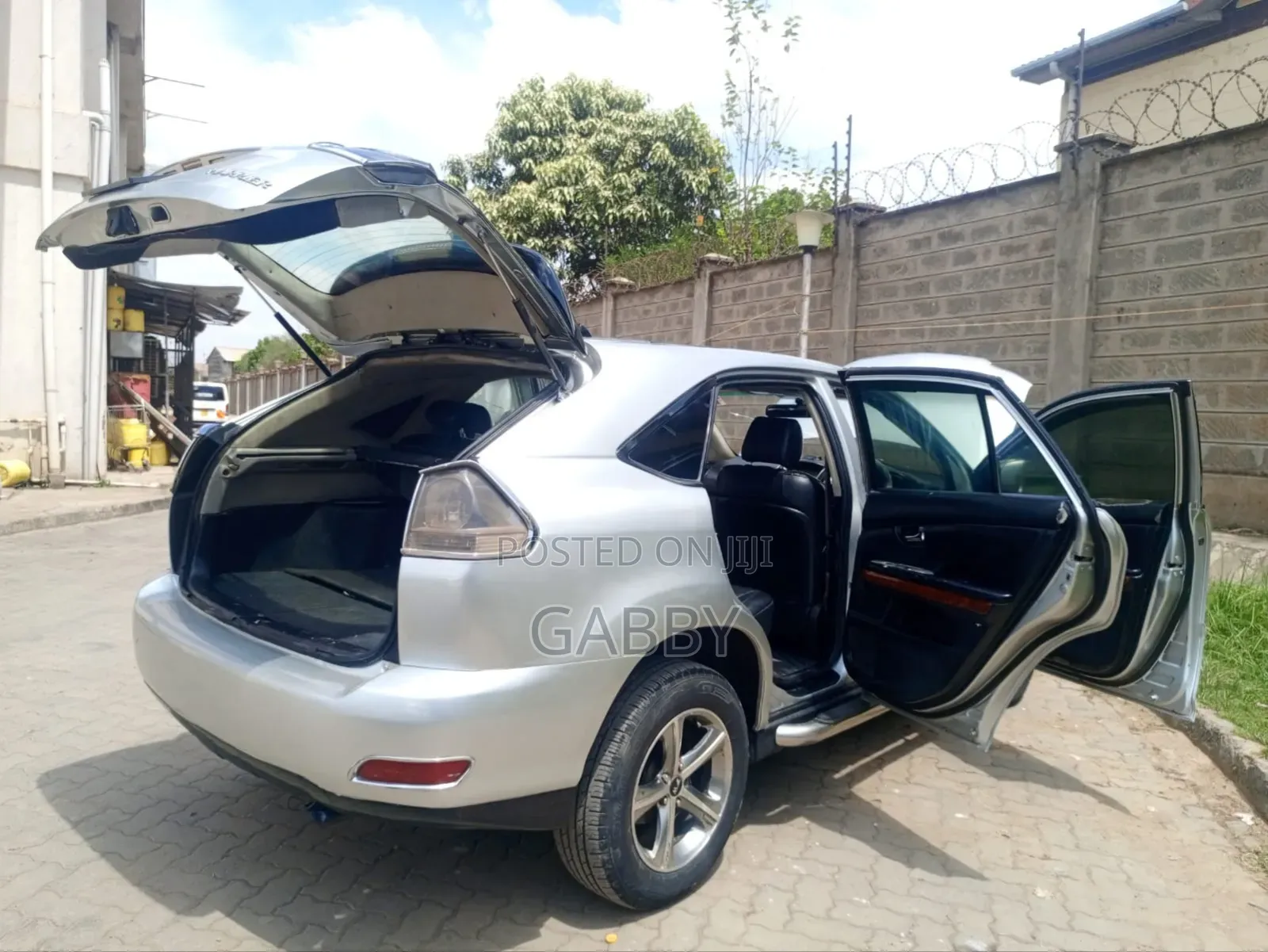 Toyota Harrier 2003 Silver