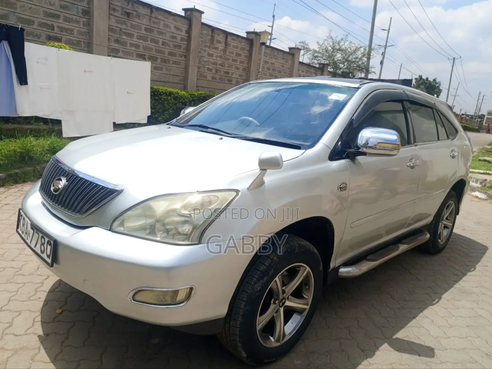 Toyota Harrier 2003 Silver