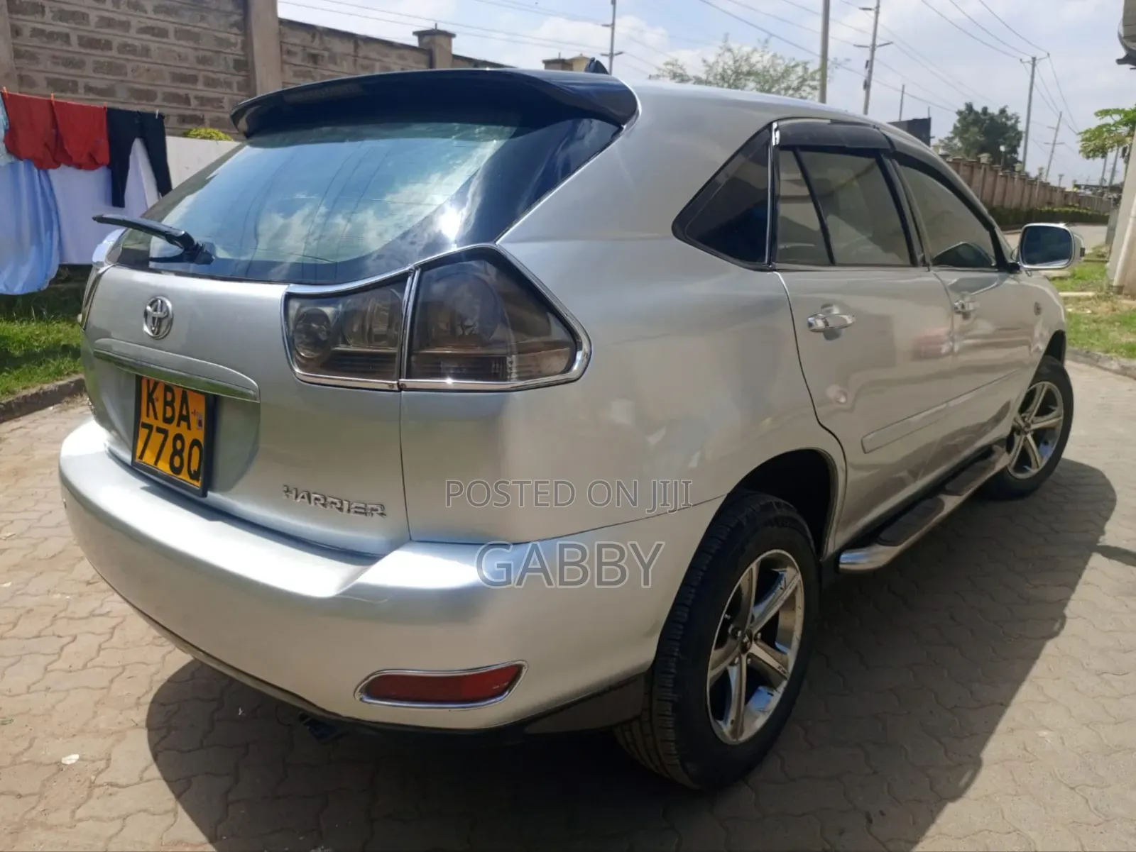 Toyota Harrier 2003 Silver