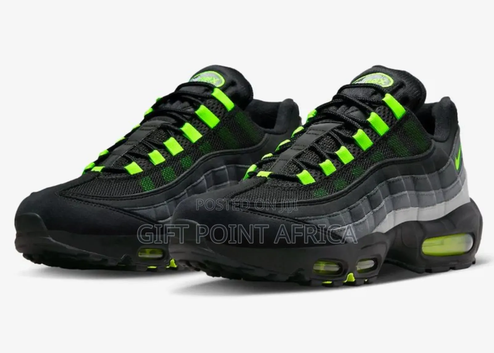 Air Max95 Black Reverse Neon Sneakers