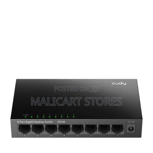 Cudy 8-Port Gigabit Metal Switch 8 XMBPS Rj45 Ports
