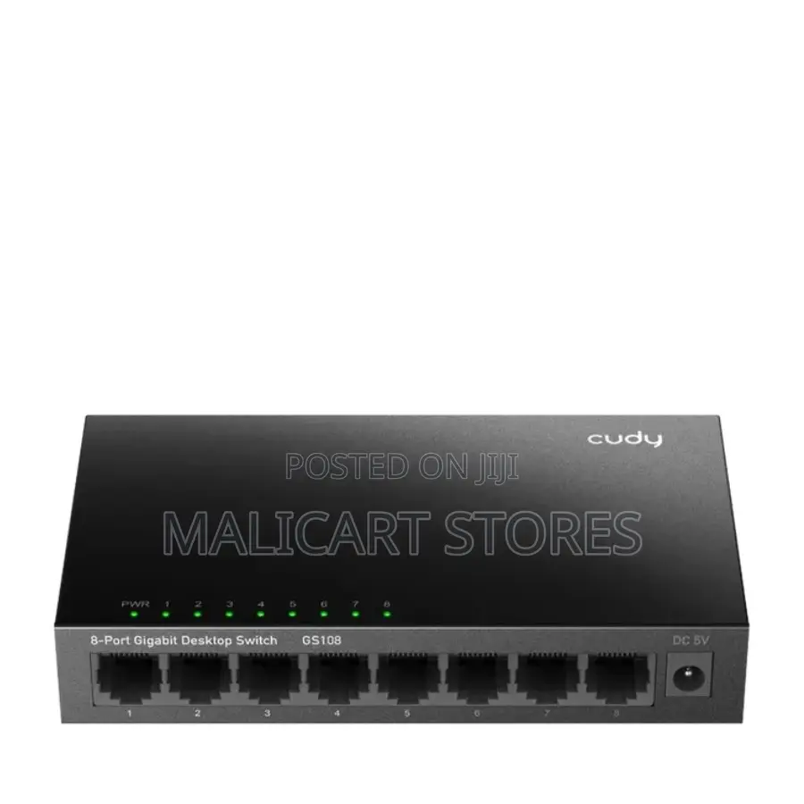 Cudy 8-Port Gigabit Metal Switch 8 XMBPS Rj45 Ports
