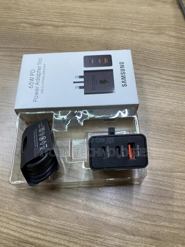 Original Samsung 65w Pd Power Adapter Trio Charger - thumbnail 2